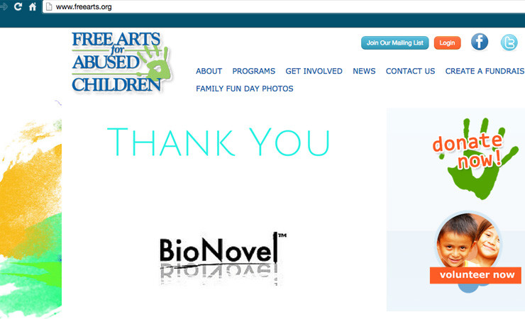 Proud Sponsor of FreeArts.org